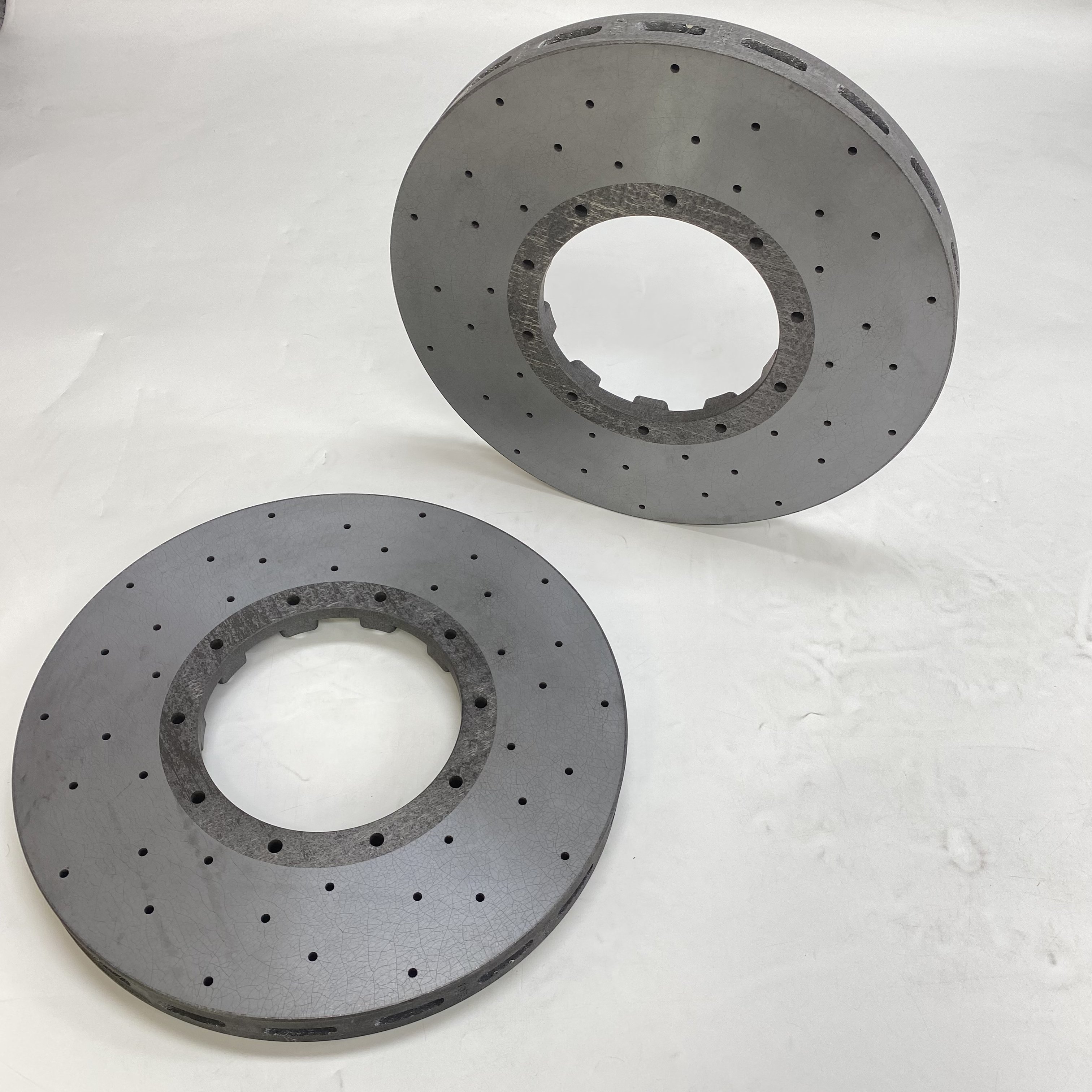 New Auto Carbon Ceramic Brake Disc 390mm/394mm Front Rear Compatible Chevrolet Rover Accord RS7 Chery Land Rover A8 A7 Models