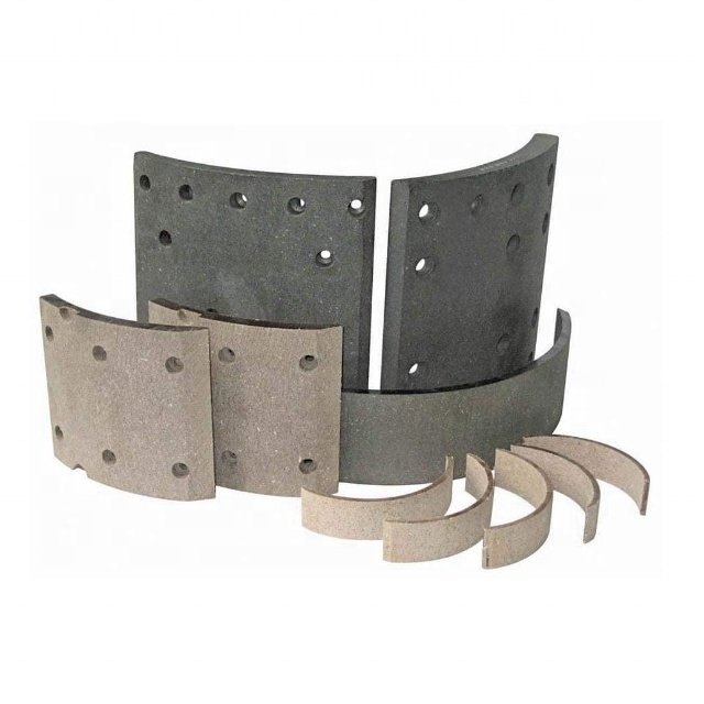 Top Quality Brake Linings YUTONG/DONGFENG/JAC Japanese Cars Mitsubishi Fuso Truck Brake Shoe Linings