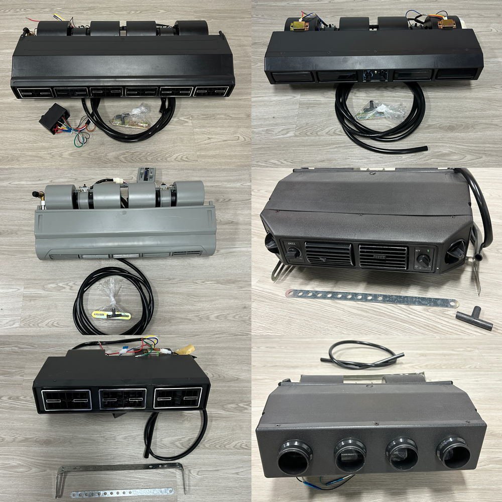 12V/24V Hidden Parking Air Conditioning System Universal Refrigeration Large Truck Car 24V Auto Parking Conditioner