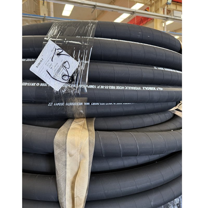 Factory Direct Sale Auto Parts Flexible High Pressure Rubber Hydraulic Hose 1 Buyer