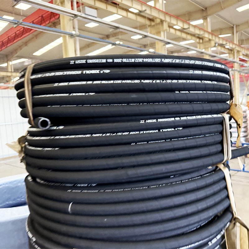 Factory Direct Sale Auto Parts Flexible High Pressure Rubber Hydraulic Hose 1 Buyer