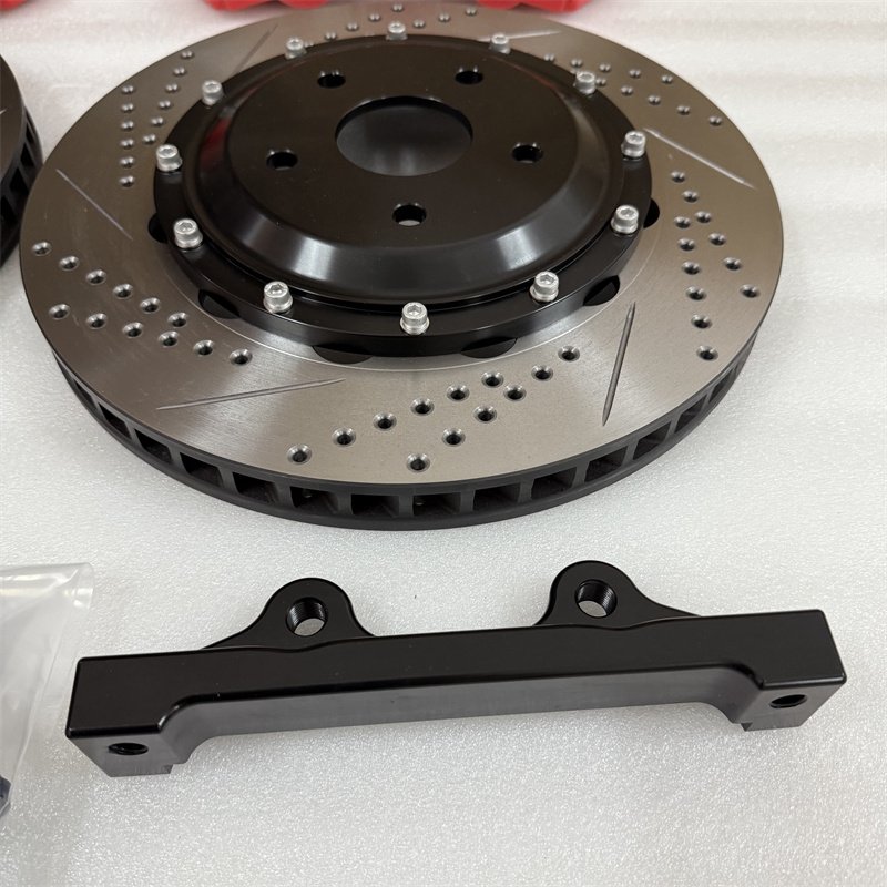 Jekit Auto Brake Caliper 6 Pots 355*32mm Rotor New Rear Wheel Fit BMW E46 330XI Toyota Honda Nissan Lexus Land Cruiser Patrol
