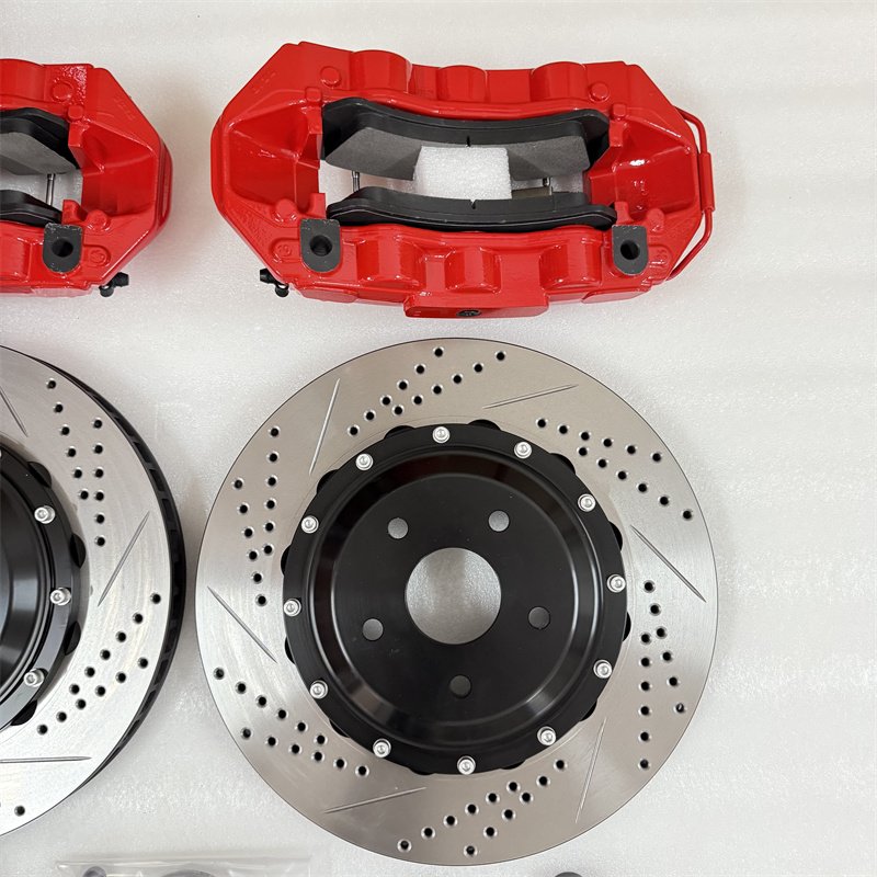 Jekit Auto Brake Caliper 6 Pots 355*32mm Rotor New Rear Wheel Fit BMW E46 330XI Toyota Honda Nissan Lexus Land Cruiser Patrol
