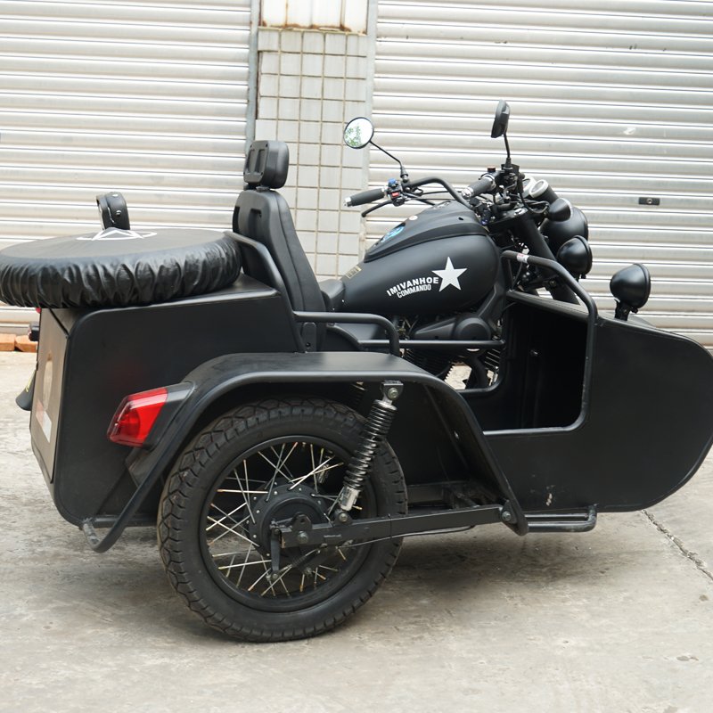 4 Stroke Three- Wheel Motorcycle 250cc With Sidecar Street Motorbikes