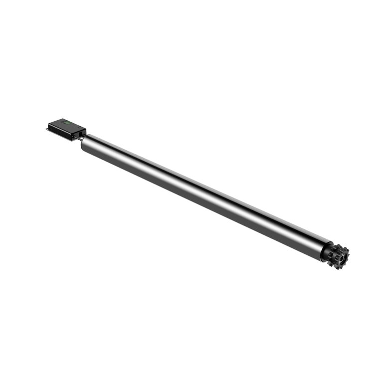 Zhaowei Standard 800mm 24v 48v Dc Drum Motor Roller High Torque Low Speed Power Roller With Brake for Conveyor Food