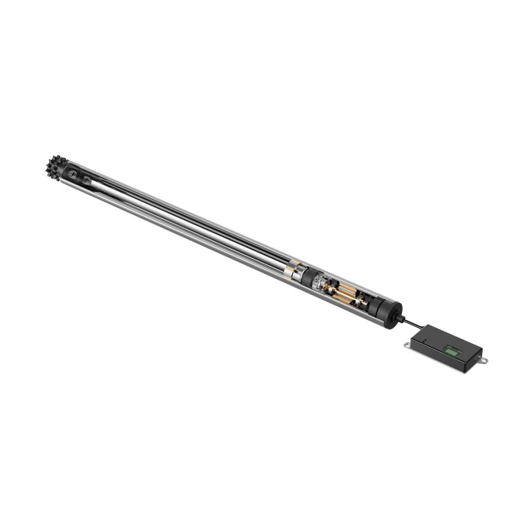 Zhaowei Standard 800mm 24v 48v Dc Drum Motor Roller High Torque Low Speed Power Roller With Brake for Conveyor Food