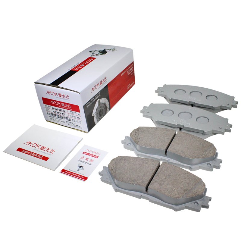 Wholesale Price Auto Spare Parts Car Ceramic Brake Pad for Toyota COROLLA 04465-02220 04465-yzzr3