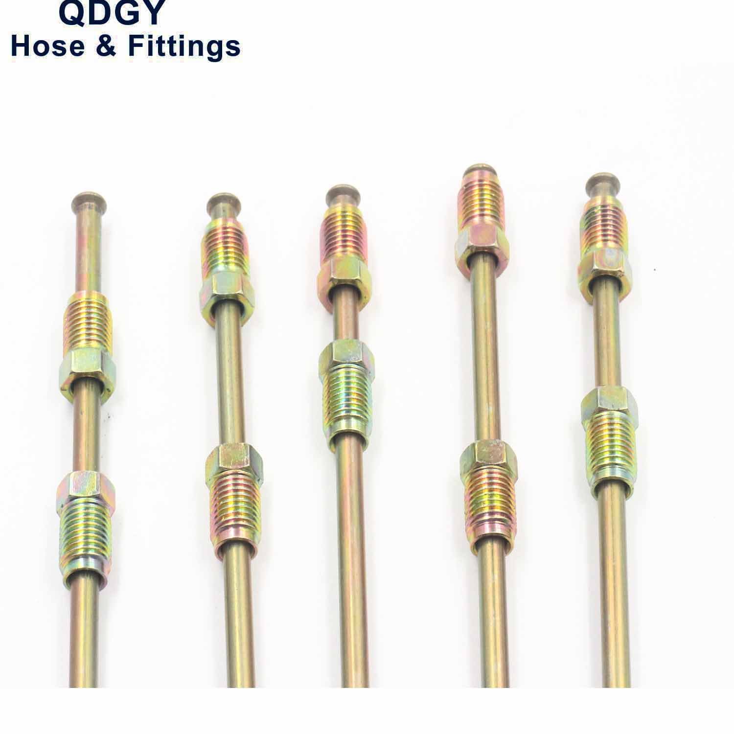 Jeep Front & Rear Brake Line Kits with 3/16\" Steel Stainless Steel Double Flared Bubble Flared Ends Bend Straight Hard Lines