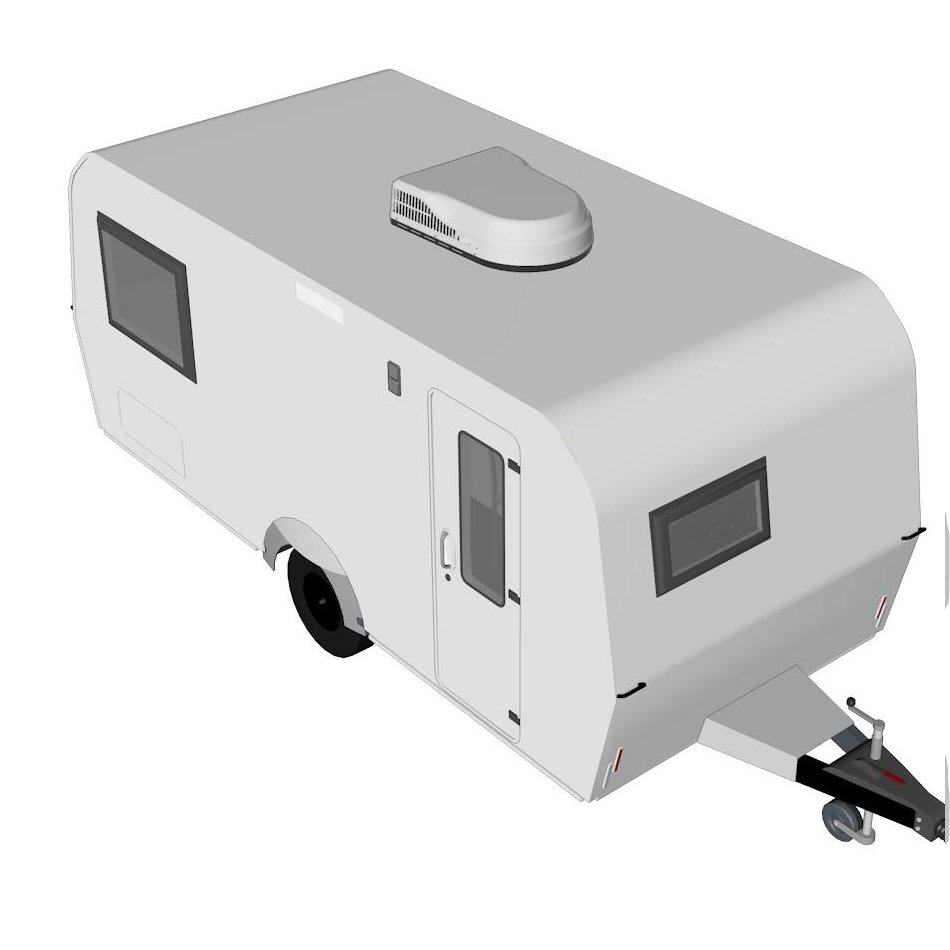 Newest Ultrathin 12V 24V AC for RV Top/Roof Mounted Auto Parking Air Conditioner