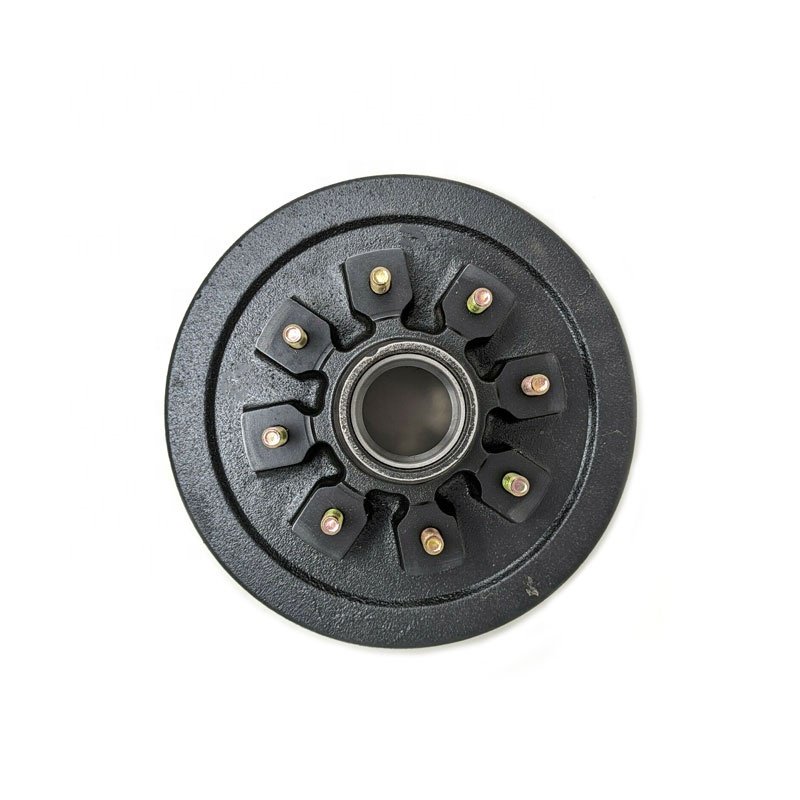 Heavy Duty Trailer Parts 7000 lb 8 Lug 6 - 1/2 12 Inch Trailer Brake Drum
