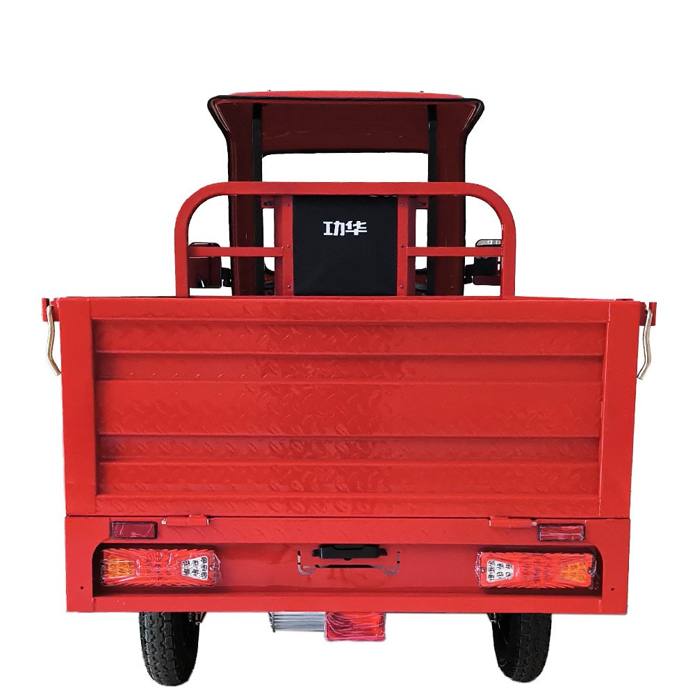 Adult Transport Cargo Electric Truck 3 Wheels Farming Motorcycle Vendors Cargo Rickshaw Electric Tricycle With Shed