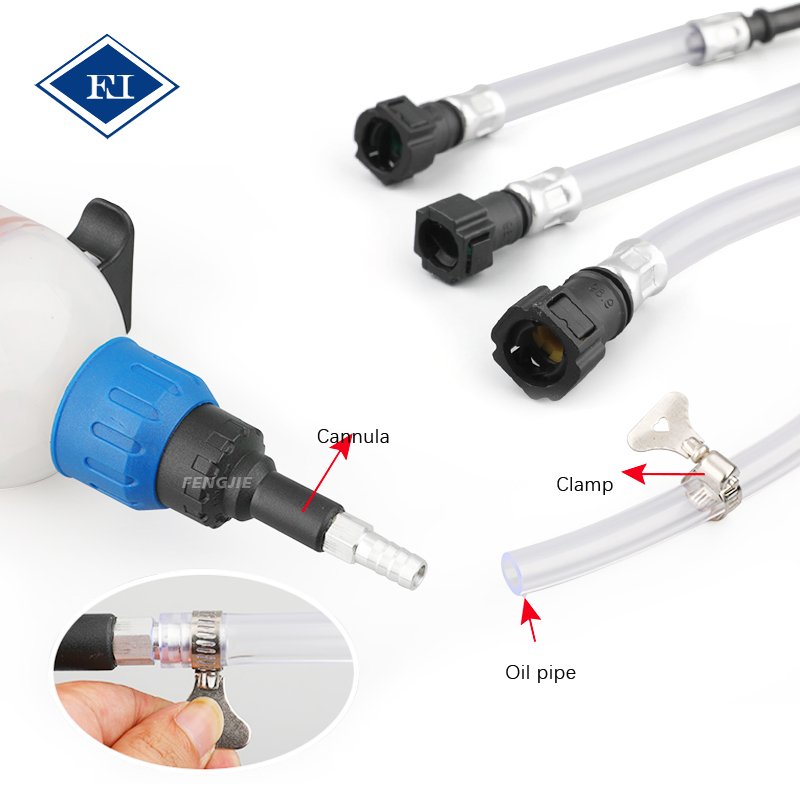 Universal 1.5L Car Brake Fluid Repair Tool Vacuum Exchange Drain Pump Oil Bleeder Kit for Oil Filling and Extraction