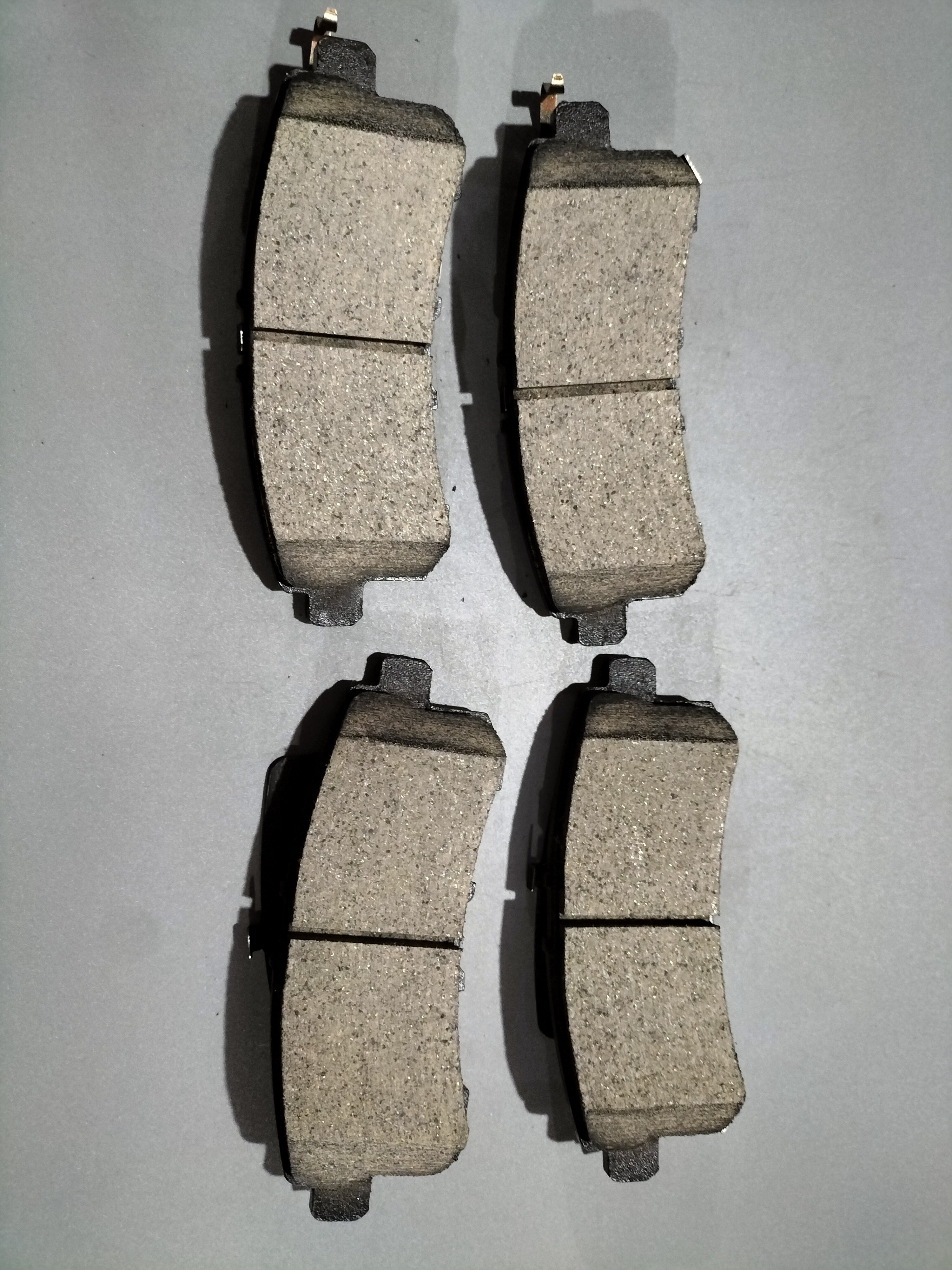 Customizable D1510 Recommend Wear-resistant Black Brake Pads for Car