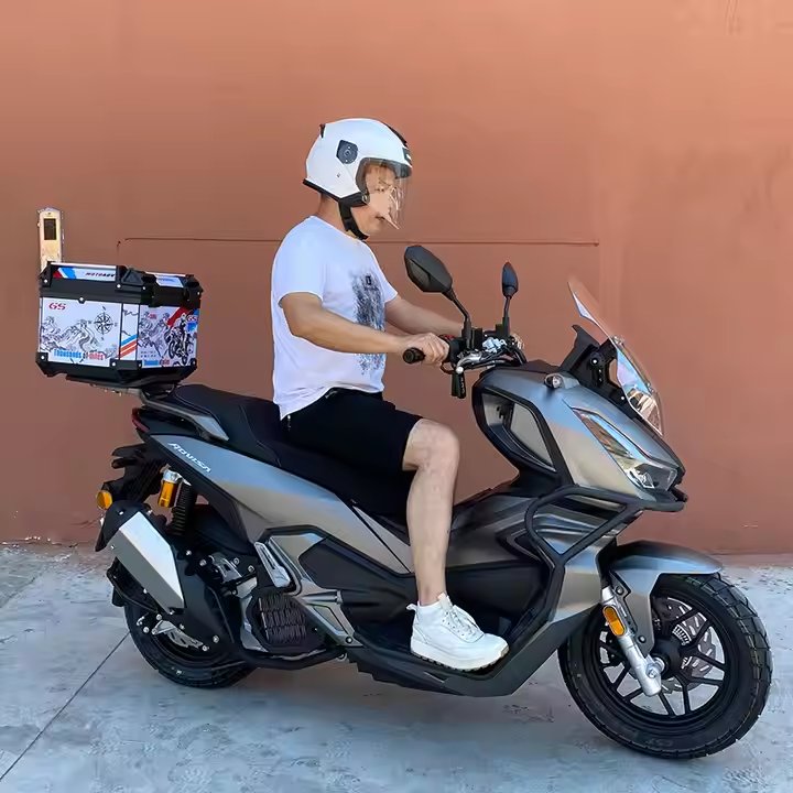 Powerful ADV 180CC Water Cooled EFI System Engine Max Speed115kmh Abs Brake System Powerful Gasoline Motorcycle on Road