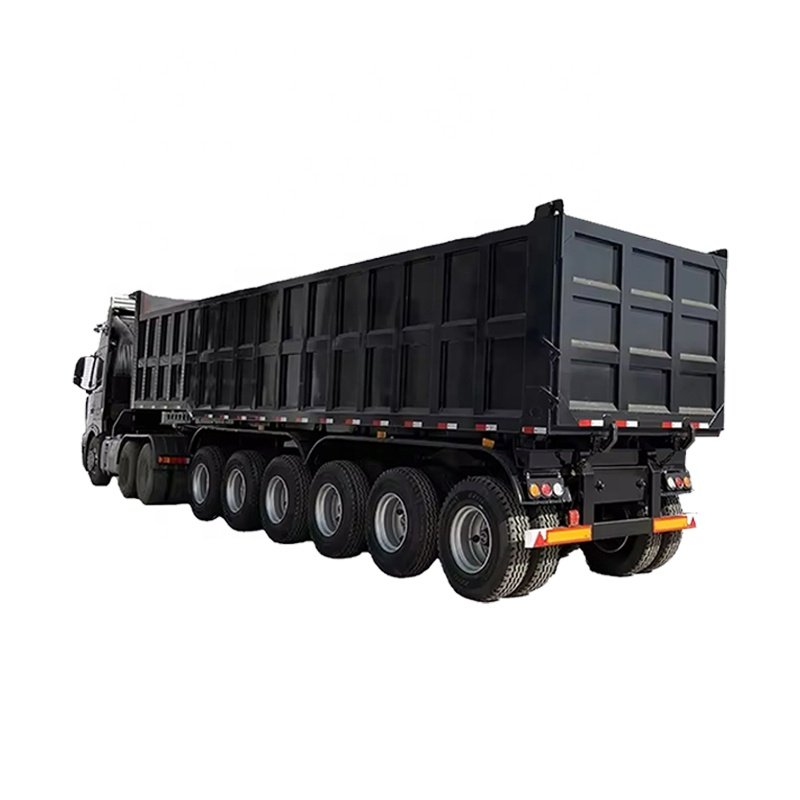 New Tech Brand New or Used Tipper Truck 6x4 Tipping Dump Trucks 40 Ton Dumper Semi Trailer Lorry