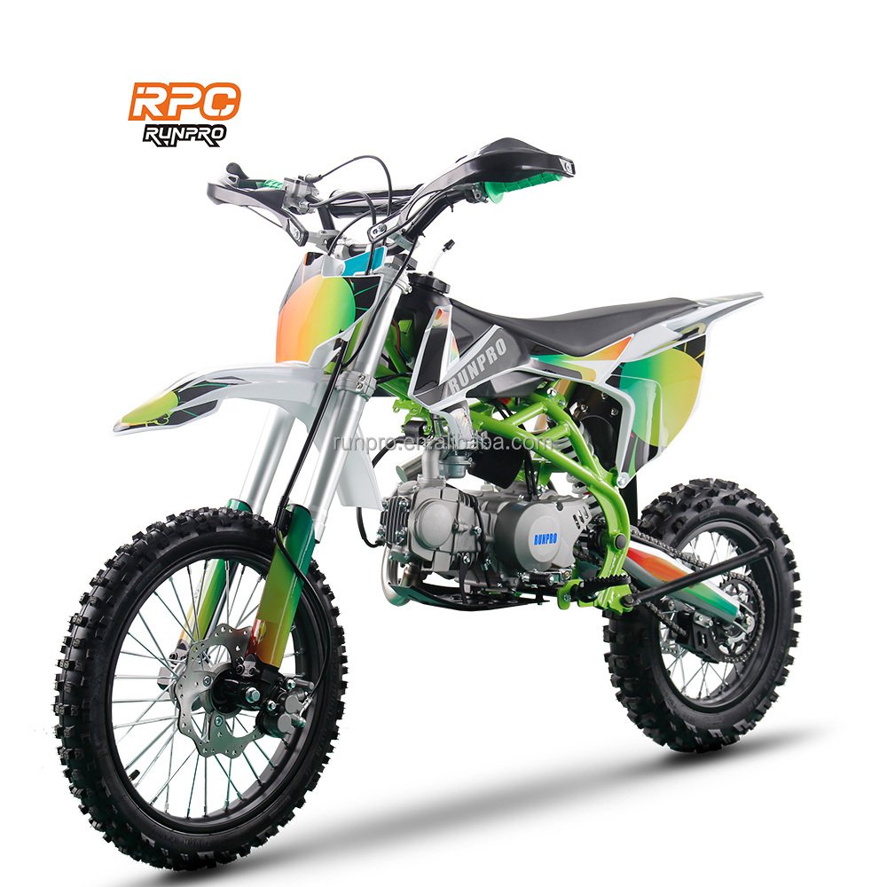 RunPro Brand New 125cc 4-Stroke High Speed Dirt Bike Electric Chain Mini Moto Cross 200cc Pit Bike Racing Sports Off-Road
