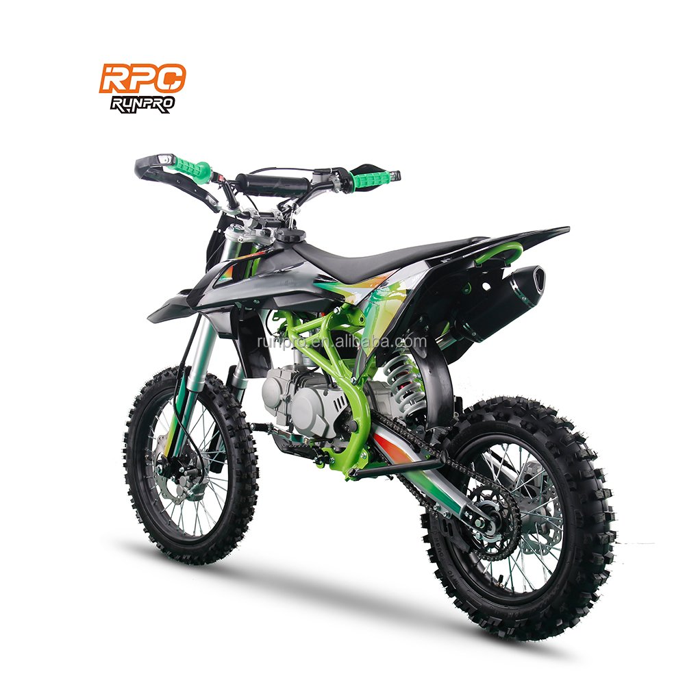 RunPro Brand New 125cc 4-Stroke High Speed Dirt Bike Electric Chain Mini Moto Cross 200cc Pit Bike Racing Sports Off-Road
