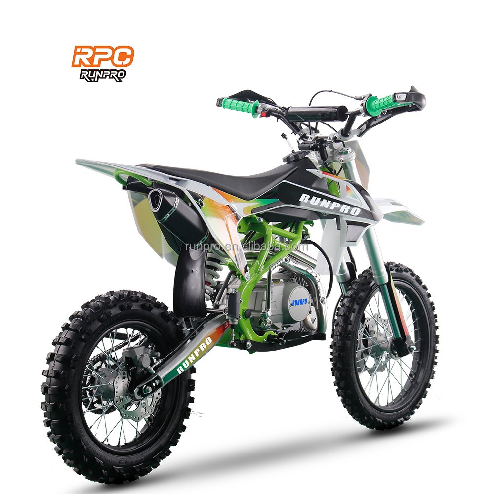 RunPro Brand New 125cc 4-Stroke High Speed Dirt Bike Electric Chain Mini Moto Cross 200cc Pit Bike Racing Sports Off-Road
