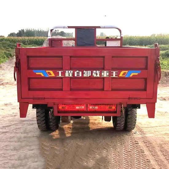 Customized Powerful Zongshen Engine Cargo Tricycle for Delivery/Three Wheel Motorcycle With Warn Ligjht