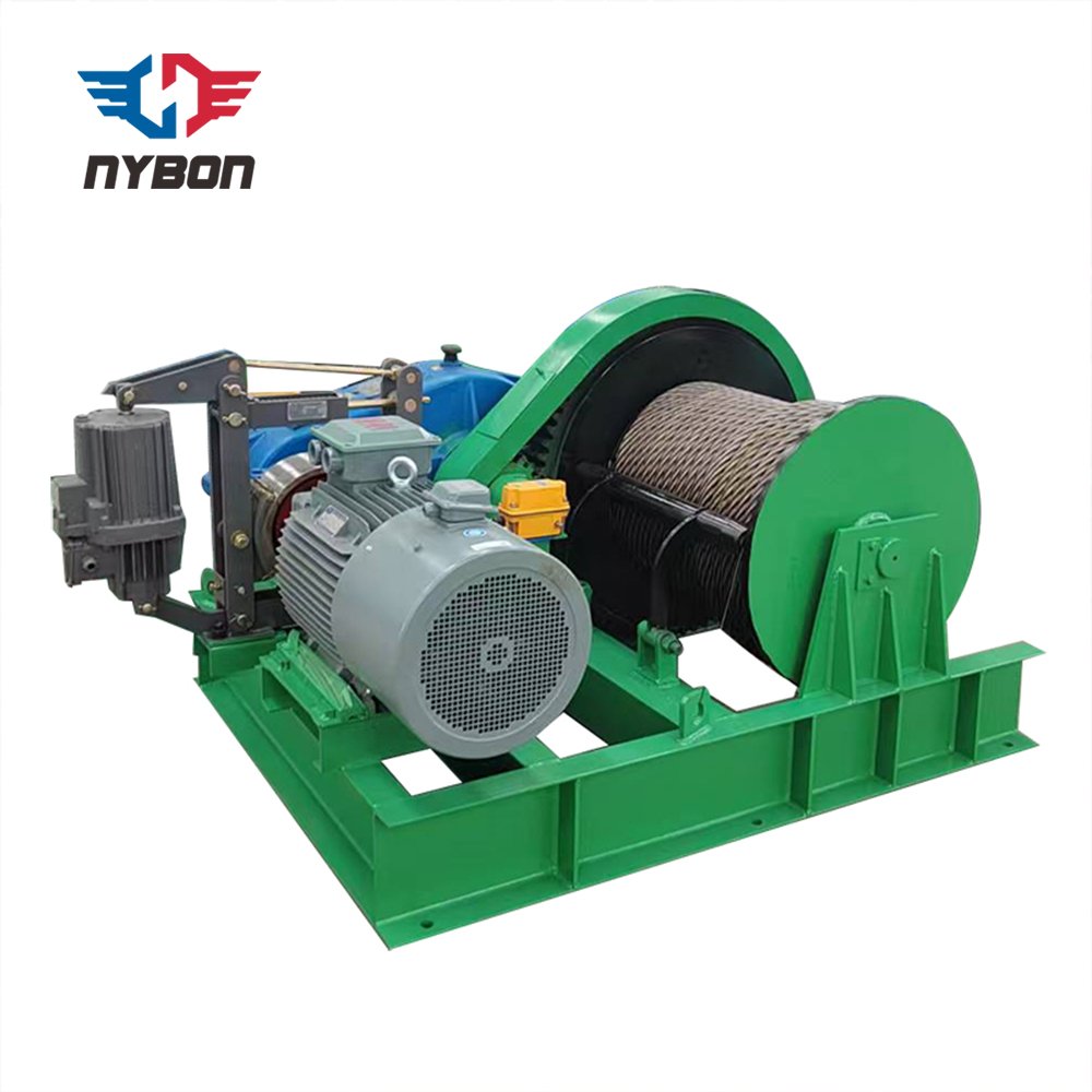 Cable Pulling Winch Machine Wire Rope 10 Ton Cheap Portable Electric Winch for Pulling