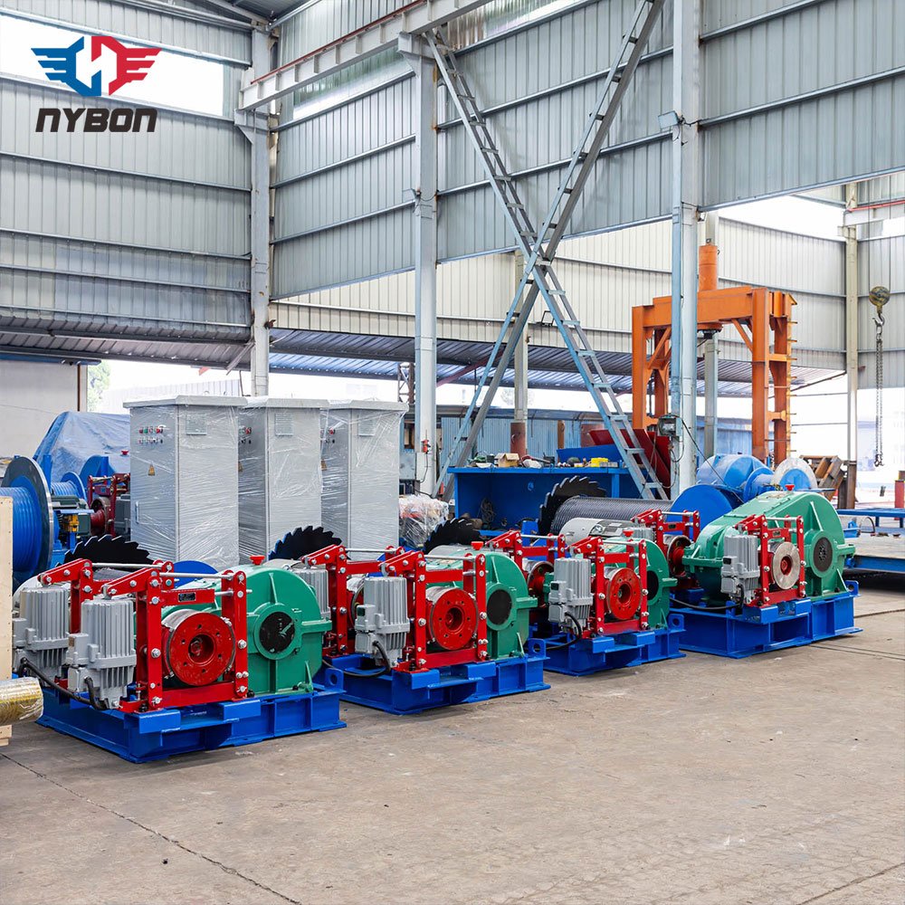 Cable Pulling Winch Machine Wire Rope 10 Ton Cheap Portable Electric Winch for Pulling