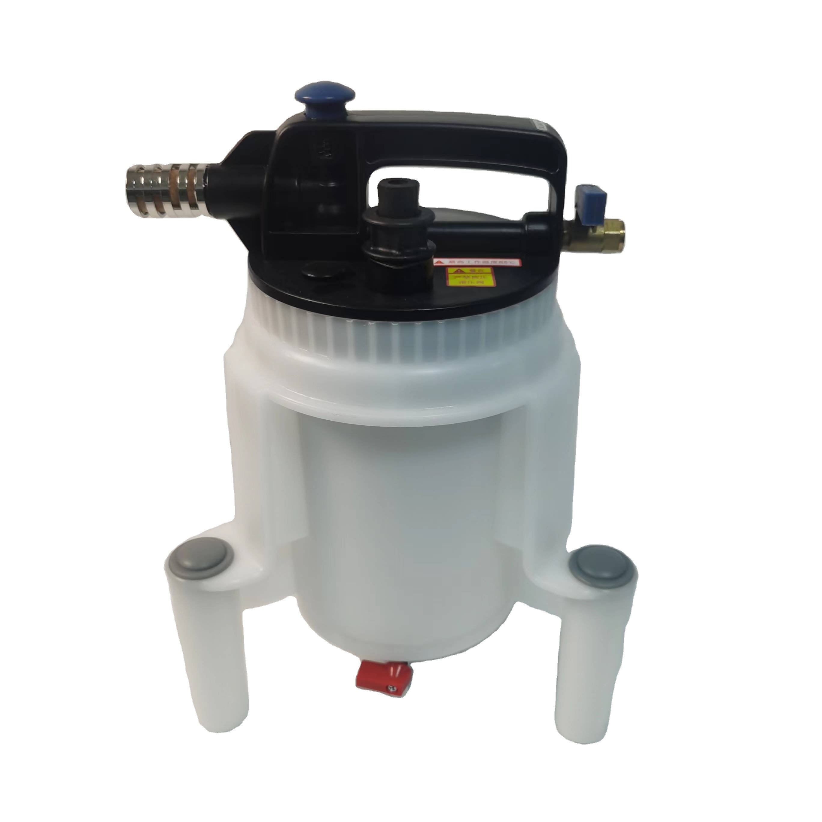 Vacuum Brake Bleeder Air Brake Bleeder Kit with 2L Brake Fluid Extractor and 1L Refilling Bottle for Auto Car Truck Use
