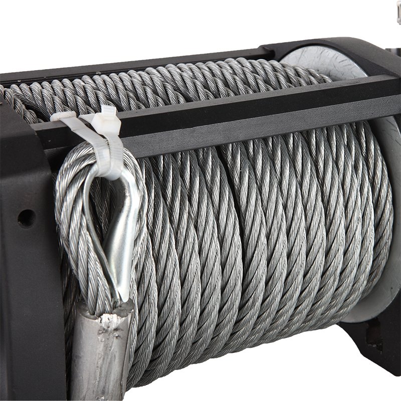 RTS 12000lbs Motorized 2 Ton 5 Tn Off Road Cable Winch 12 v Car Recovery 24 Volts Pull Winch Electric 13500lbs for SUVs 4x4