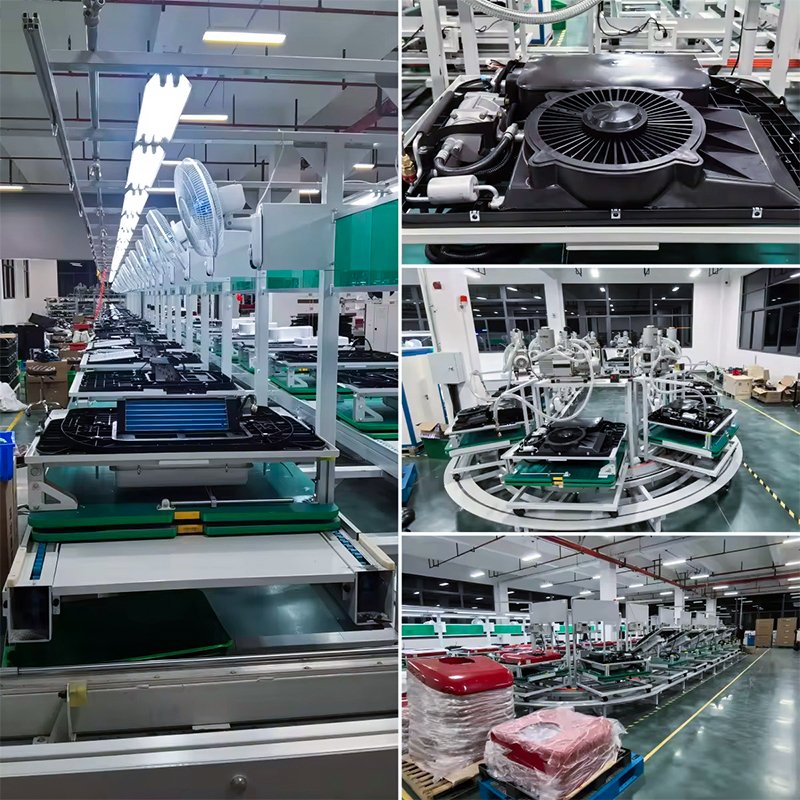 24v Auto Truck Car Conditioner 12v Roof Top Rv Parking Rooftop Air Conditioning Parking Cooler Cabin Electric Cooling System