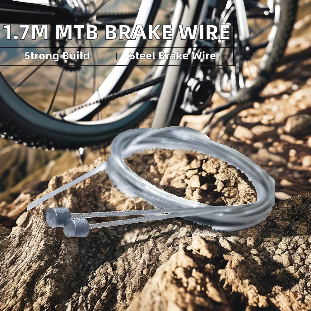 Hot Sale Customized 1.7M Cycling MTB Bicycle Steel Auto Brake Cables Premium Inner Wire Cable for Cyclists
