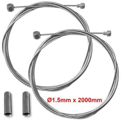 Hot Sale Customized 1.7M Cycling MTB Bicycle Steel Auto Brake Cables Premium Inner Wire Cable for Cyclists