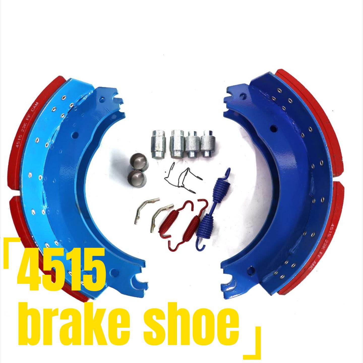 Non-asbestos Truck Brake Shoe 4524 4527 4311 4707 4726 4715 4705 Truck Brake Shoes Lining with Repair Kits