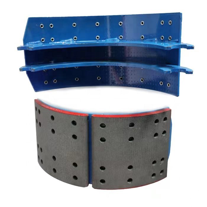 Non-asbestos Truck Brake Shoe 4524 4527 4311 4707 4726 4715 4705 Truck Brake Shoes Lining with Repair Kits