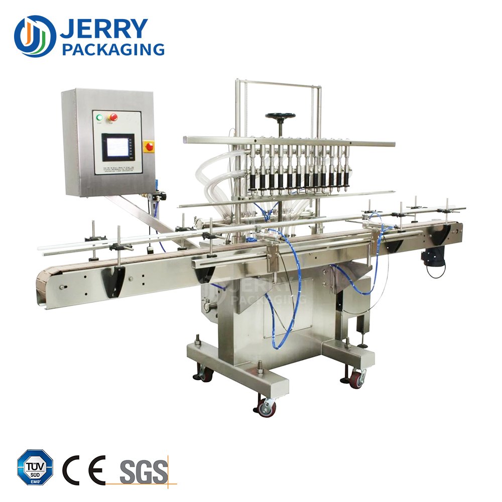 PLC HMI Liquid Filling Machine Overflow Bucket Filling Machine Large Capacity Oil Drum Filling Machine