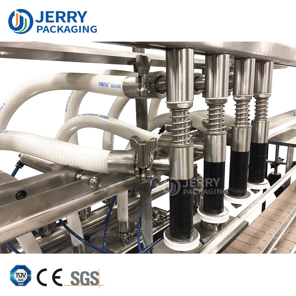 PLC HMI Liquid Filling Machine Overflow Bucket Filling Machine Large Capacity Oil Drum Filling Machine
