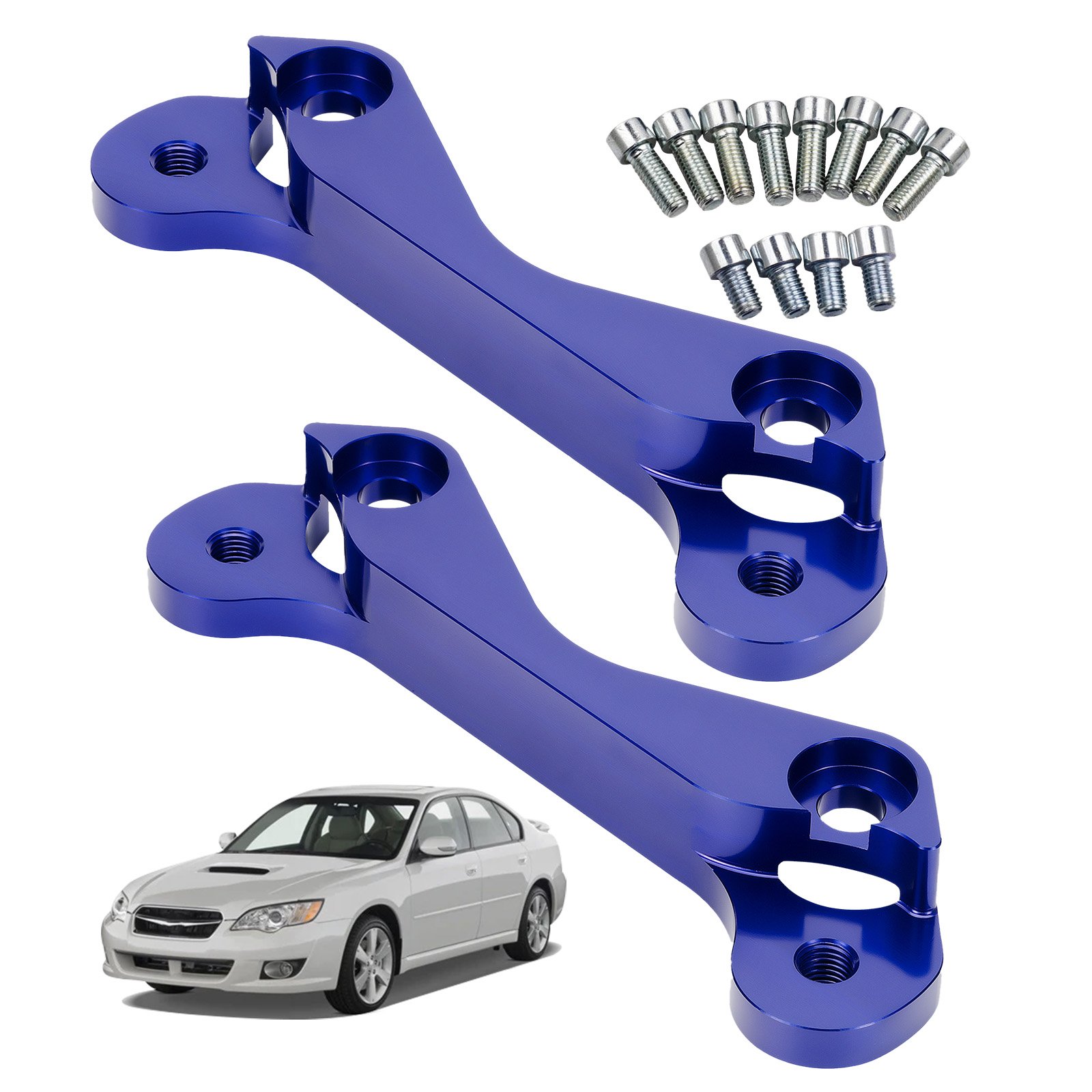 Set of 2 Brake Caliper Adapters Rear Fits for Subaru FHI 2 Pot Forester Legacy