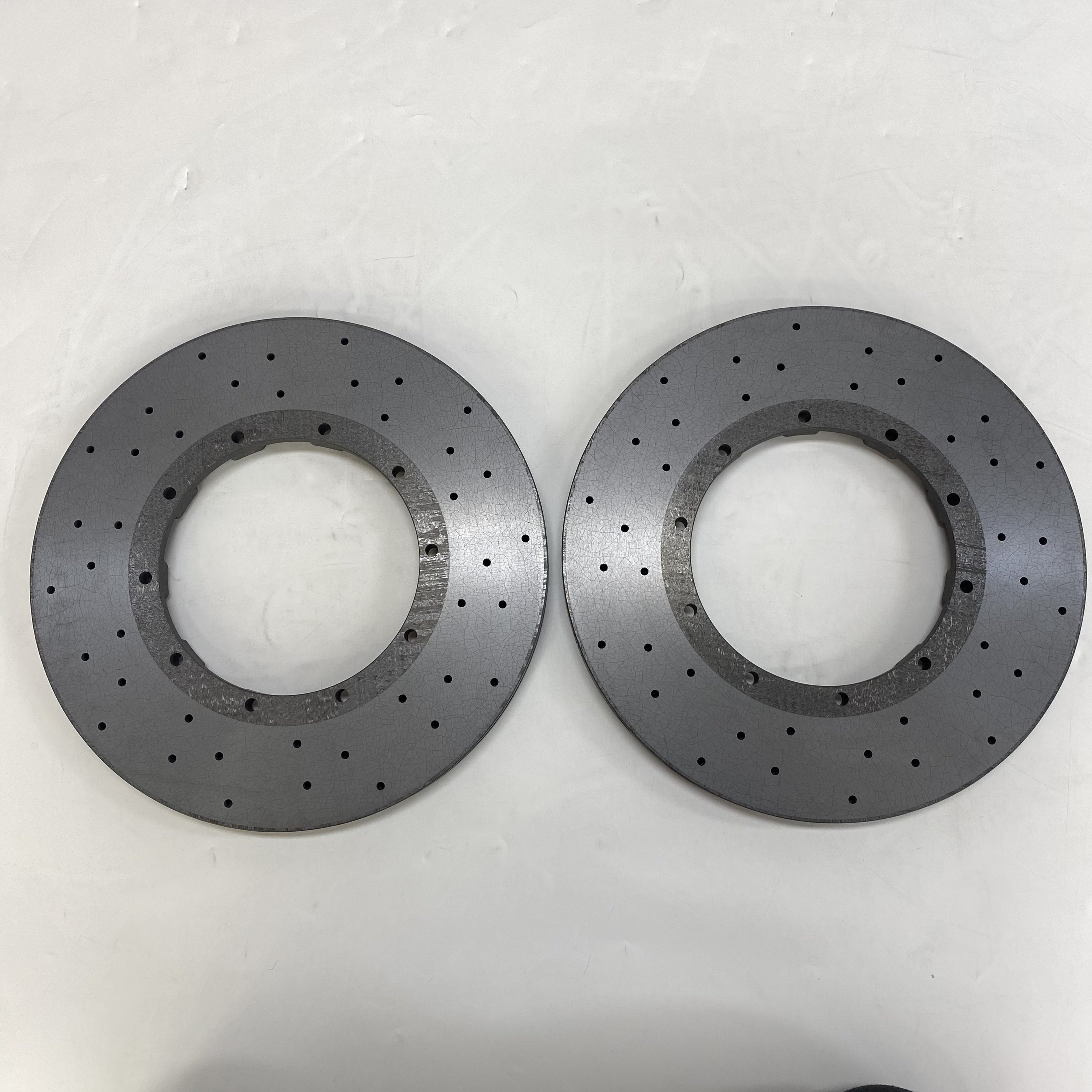 Ready Top Auto Car Brake Disc Fiber Coating Carbon Ceramic Brake Discs Rotors 390mm/394mm for Chevrolet Corvette ZO6