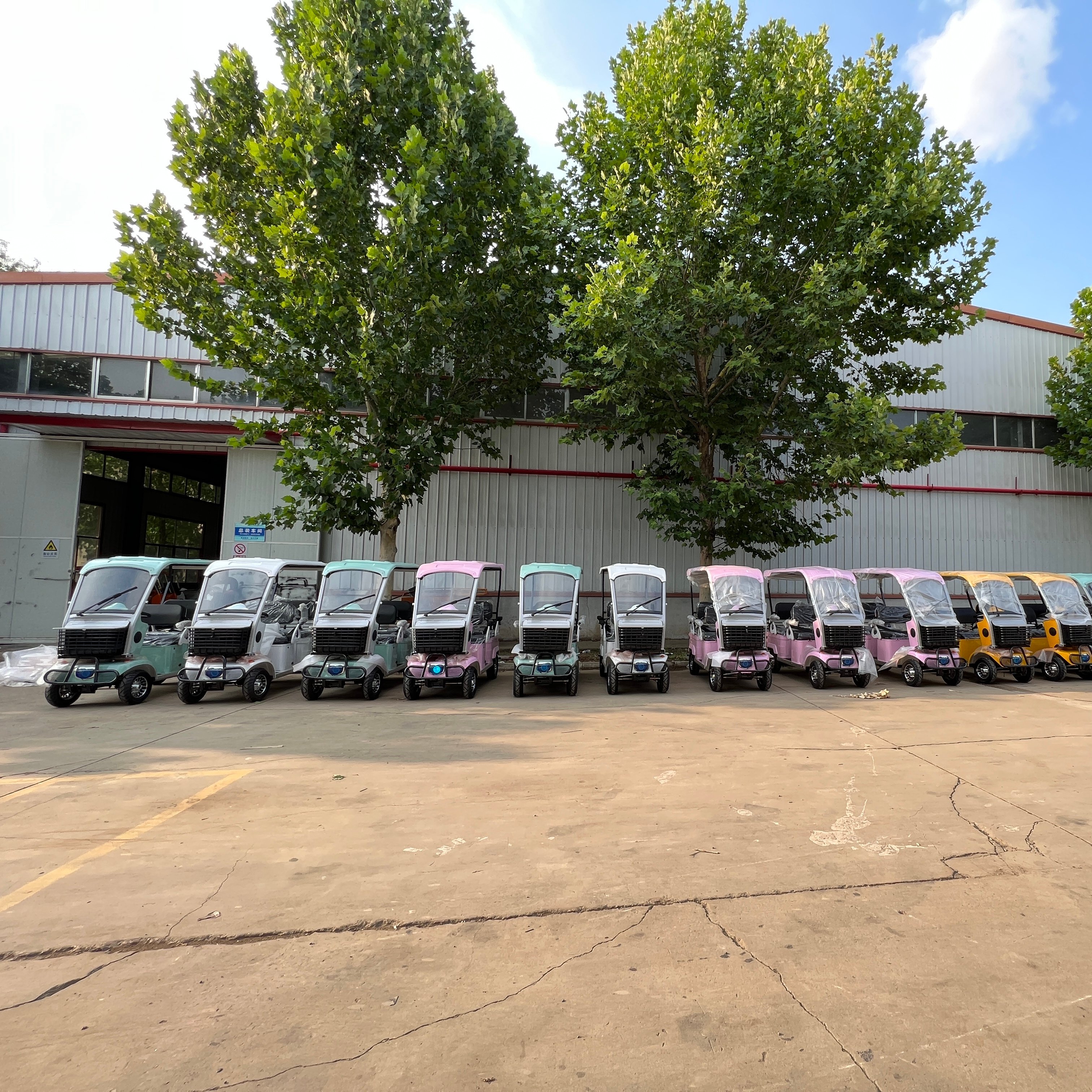 MINIBUS Factory Sale Golf Carts Electromagnetic Brake Comfortable Family-friendly Golf Cart Golf Cart Tour Service