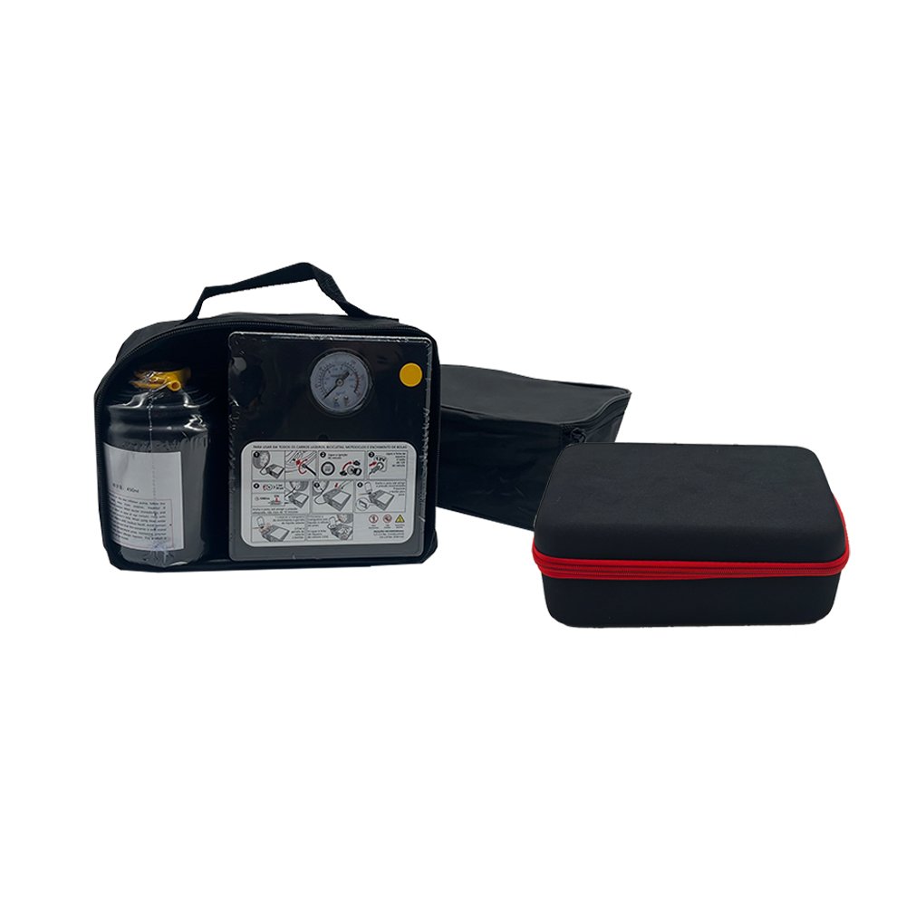 Tire Sealant, Tire Sealant Set, air Pump + Tire Sealant, Suitable for All Models Tire Repair Kit