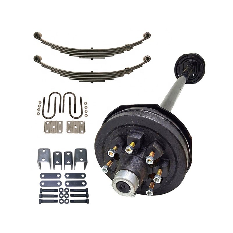 Trailer Axle Parts Manufacturers 7000 lb Trailer Spring Axle with Electric Drum Brake