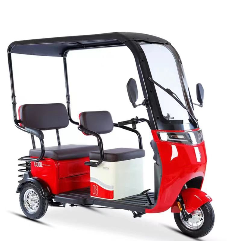 Wholesale 800W 48V/60V Electric Tricycle 3 Wheels Scooter for the Elderly and the Disabled Multi-functional Seat Design