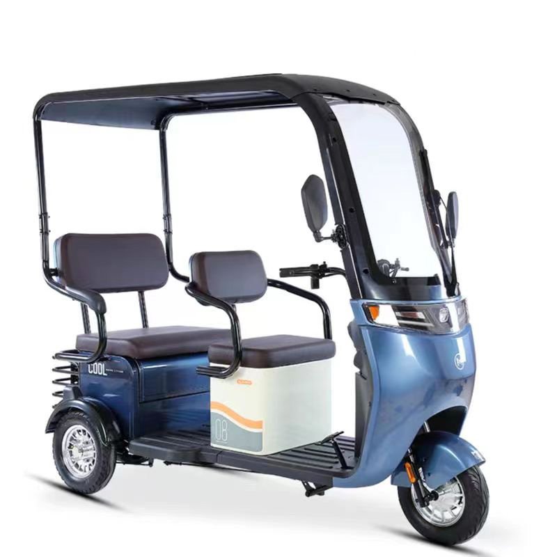 Wholesale 800W 48V/60V Electric Tricycle 3 Wheels Scooter for the Elderly and the Disabled Multi-functional Seat Design