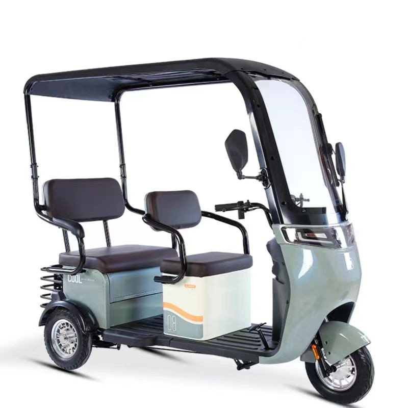 Wholesale 800W 48V/60V Electric Tricycle 3 Wheels Scooter for the Elderly and the Disabled Multi-functional Seat Design