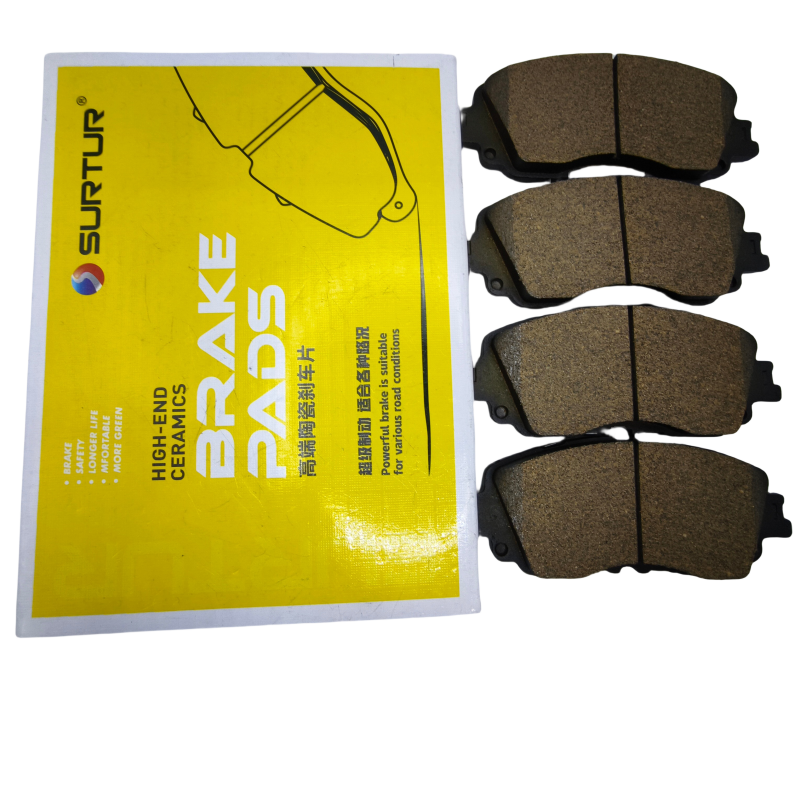 OEM Kowosien D2076 Ceramic Semi-Metal Brand Brake Pad for TOYOTA Car Front Brake Pads
