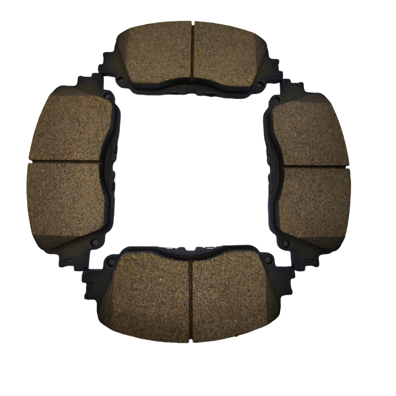OEM Kowosien D2076 Ceramic Semi-Metal Brand Brake Pad for TOYOTA Car Front Brake Pads