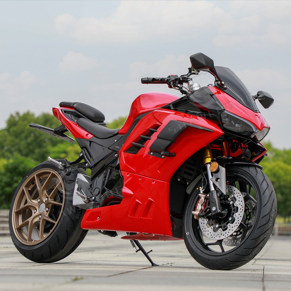 8000W Swing Arm Motorcycle Overtime Electric Sports Motorcycle with Competitive Price
