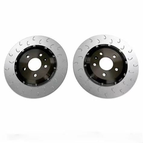 Front 375*36 MM 2-Piece Upgrade High Carbon Alloy Disc Brakes Rotor 4M0615301AM for Audi Rs4 B9 Rs5 Quattro