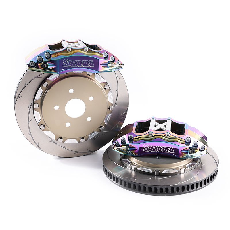Eco-Friendly Material Aluminum Anodizing 6 Piston Brake Caliper Front Wheel for Ford Mondeo V/EVOS 6 Pot Big Brake Kit