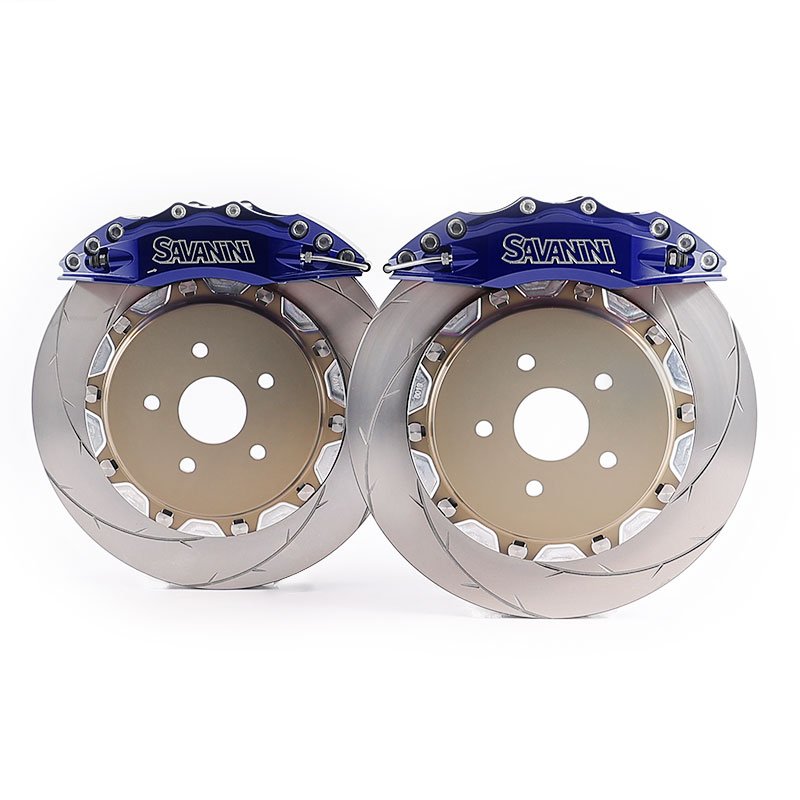 Eco-Friendly Material Aluminum Anodizing 6 Piston Brake Caliper Front Wheel for Ford Mondeo V/EVOS 6 Pot Big Brake Kit