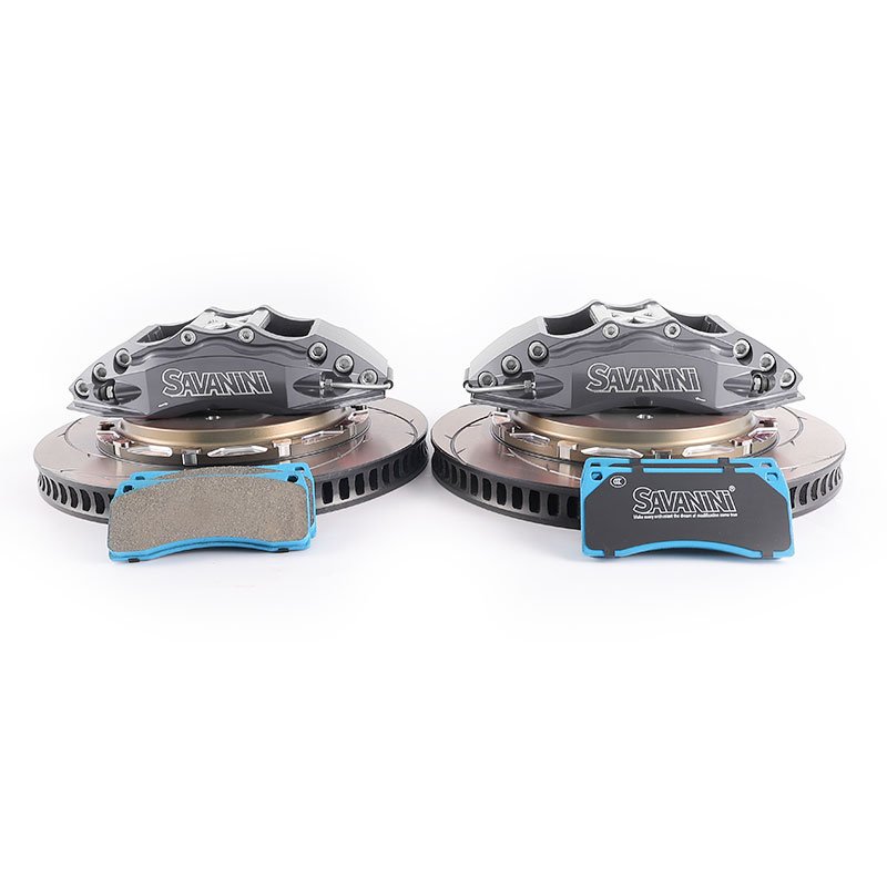 Eco-Friendly Material Aluminum Anodizing 6 Piston Brake Caliper Front Wheel for Ford Mondeo V/EVOS 6 Pot Big Brake Kit