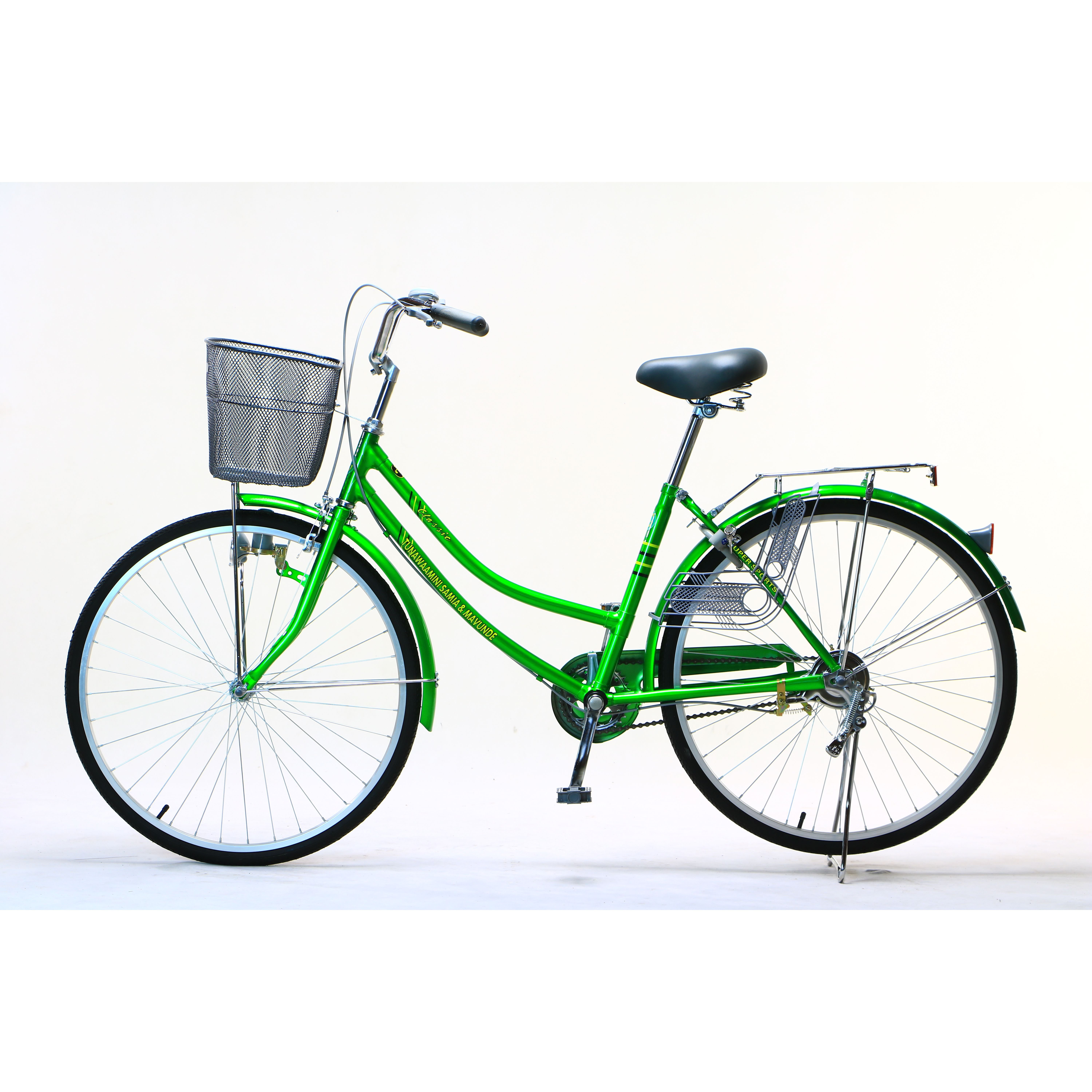 Wholesale City Bike 26 Inch MTB Aluminium Alloy Frame Single Speed Bicycle with Front Caliper Brake and Rear Band Brake